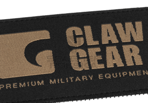 naszywka pozioma na rzep patch clawgear czarna