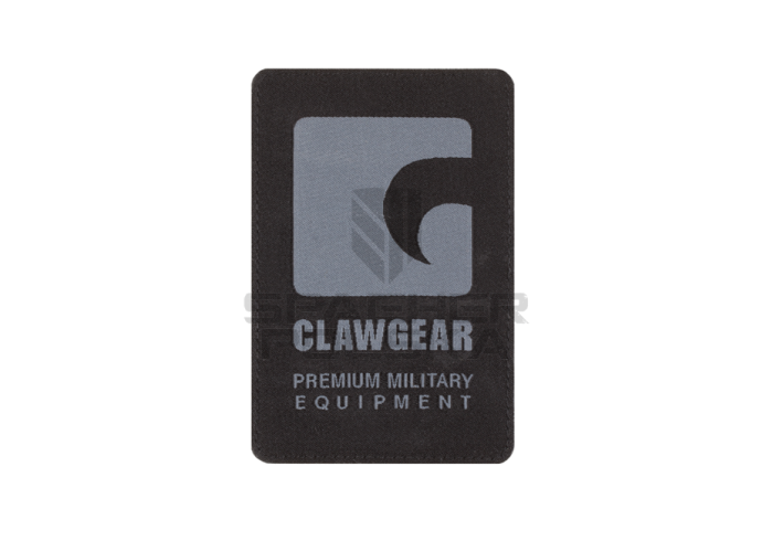 naszywka pionowa na rzep patch clawgear szara solid rock