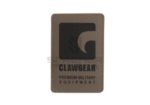 naszywka pionowa na rzep patch clawgear oliwkowa ral7013