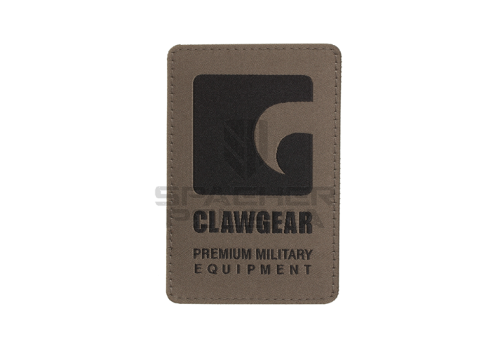 naszywka pionowa na rzep patch clawgear oliwkowa ral7013