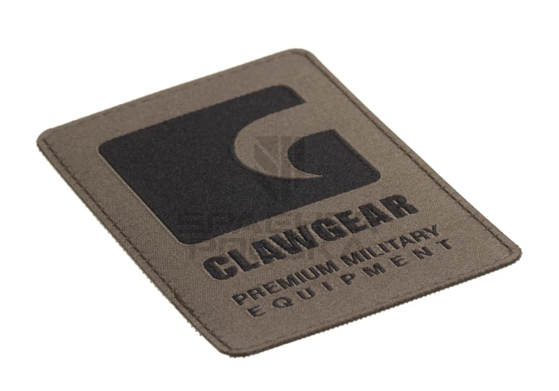 naszywka pionowa na rzep patch clawgear oliwkowa ral7013