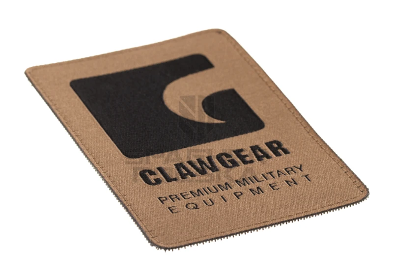 naszywka pionowa na rzep patch clawgear coyote