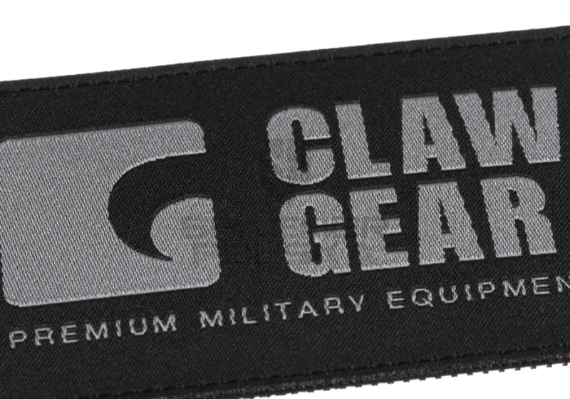 naszywka pozioma na rzep patch clawgear solid rock szara