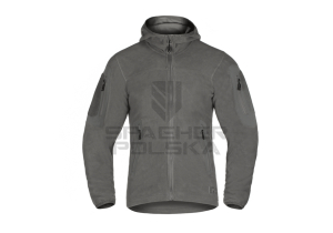 bluza z kapturem polar aviceda mk. II fleece hoody clawgear solid rock szara