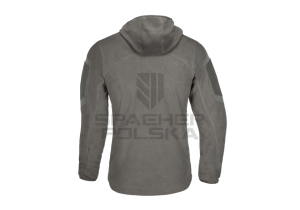 bluza z kapturem polar aviceda mk. II fleece hoody clawgear solid rock szara