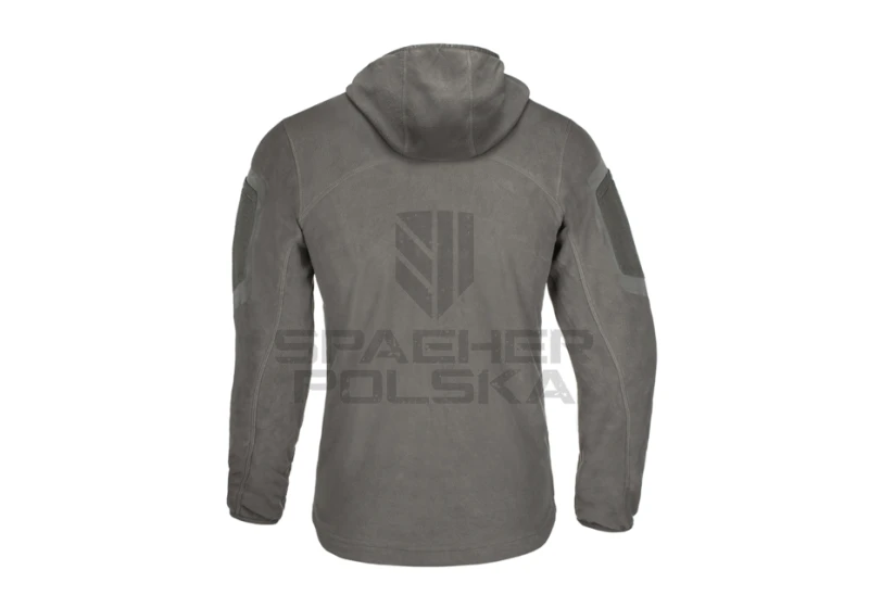 bluza z kapturem polar aviceda mk. II fleece hoody clawgear solid rock szara