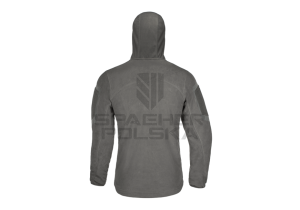 bluza z kapturem polar aviceda mk. II fleece hoody clawgear solid rock szara