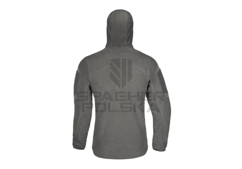 bluza z kapturem polar aviceda mk. II fleece hoody clawgear solid rock szara