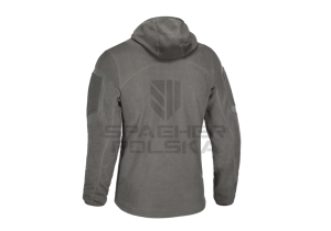 bluza z kapturem polar aviceda mk. II fleece hoody clawgear solid rock szara