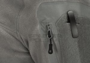 bluza z kapturem polar aviceda mk. II fleece hoody clawgear solid rock szara