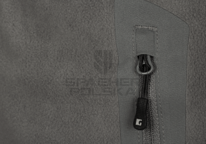 bluza z kapturem polar aviceda mk. II fleece hoody clawgear solid rock szara