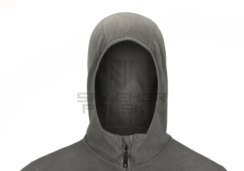 bluza z kapturem polar aviceda mk. II fleece hoody clawgear solid rock szara
