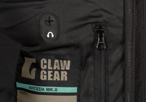 bluza z kapturem polar aviceda mk. II fleece hoody clawgear black czarna