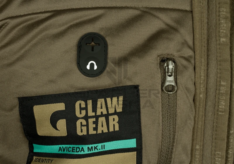 bluza bez kaptura polar aviceda mk. II fleece jacket clawgear Ral7013