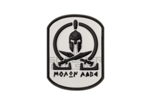 naszywka gumowa patch na rzep naszywka 3d molon labe