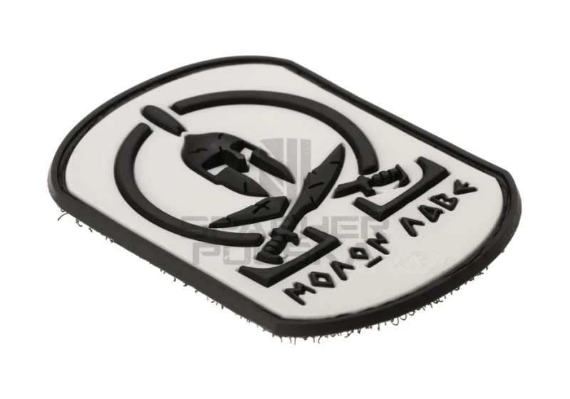 naszywka gumowa patch na rzep naszywka 3d molon labe