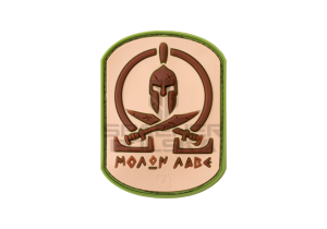 naszywka gumowa patch na rzep naszywka 3d molon labe