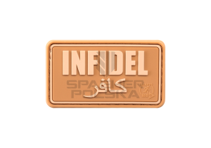 naszywka gumowa patch na rzep naszywka 3d infidel