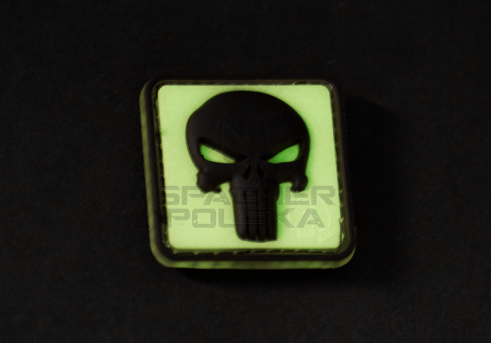 naszywka gumowa patch na rzep naszywka 3d punisher