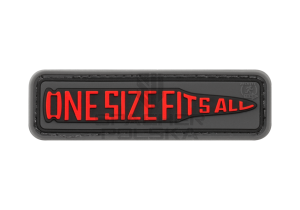 naszywka gumowa patch na rzep naszywka 3d one size fits all