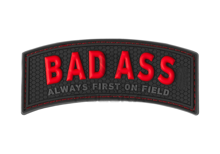 naszywka gumowa patch na rzep naszywka 3d bad ass