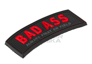 naszywka gumowa patch na rzep naszywka 3d bad ass