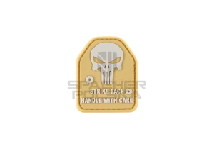 naszywka gumowa patch na rzep naszywka 3d sapi plate punisher