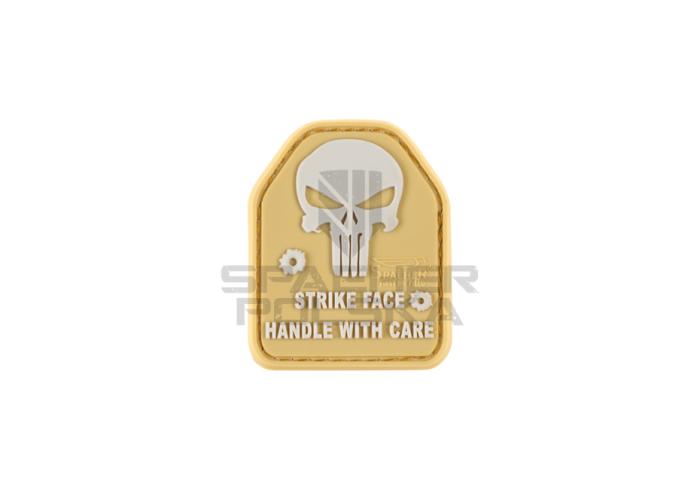 naszywka gumowa patch na rzep naszywka 3d sapi plate punisher