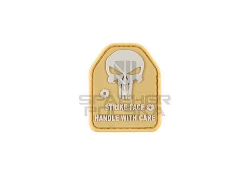 naszywka gumowa patch na rzep naszywka 3d sapi plate punisher