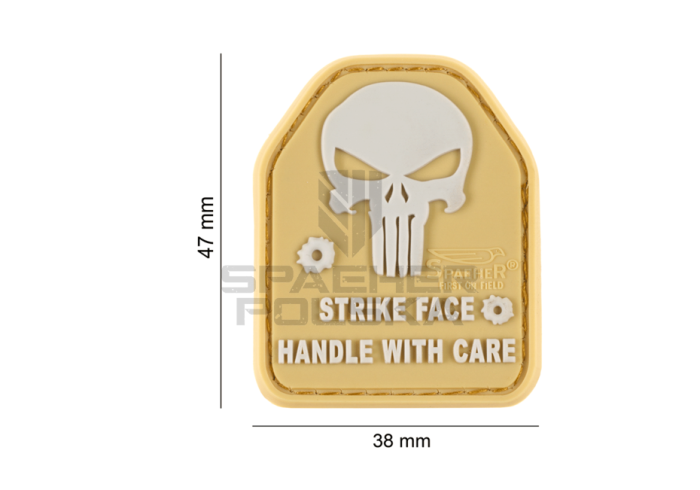 naszywka gumowa patch na rzep naszywka 3d sapi plate punisher