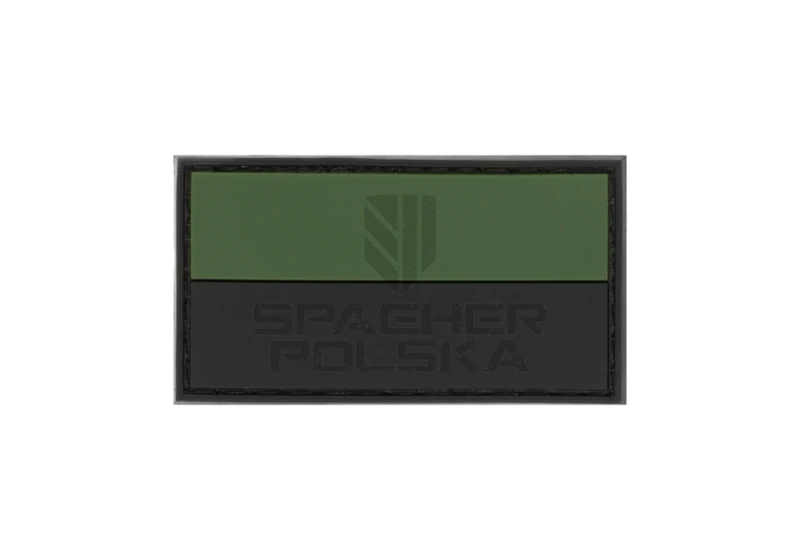 naszywka gumowa patch na rzep naszywka 3d flaga polska ir