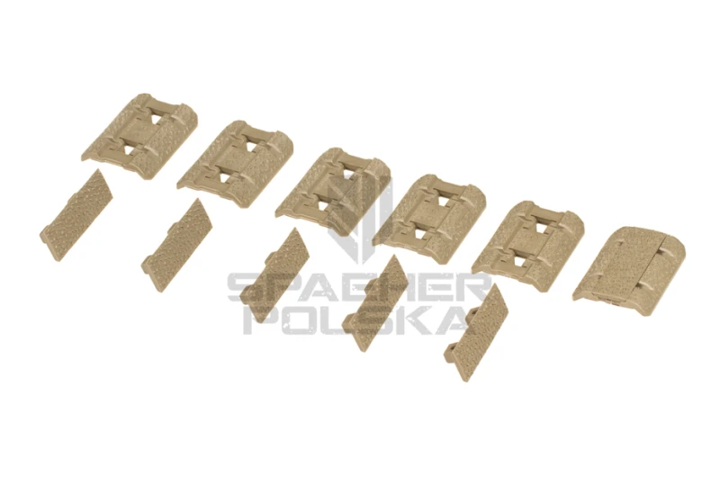 niskoprofilowa pokrywa osłona na szyny m-lok typ 2 dark earth magpul mag603