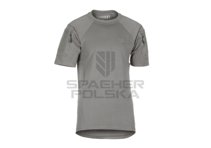 koszulka taktyczna z krótkim rękawem t-shirt mk. II instructor clawgear solid rock szara