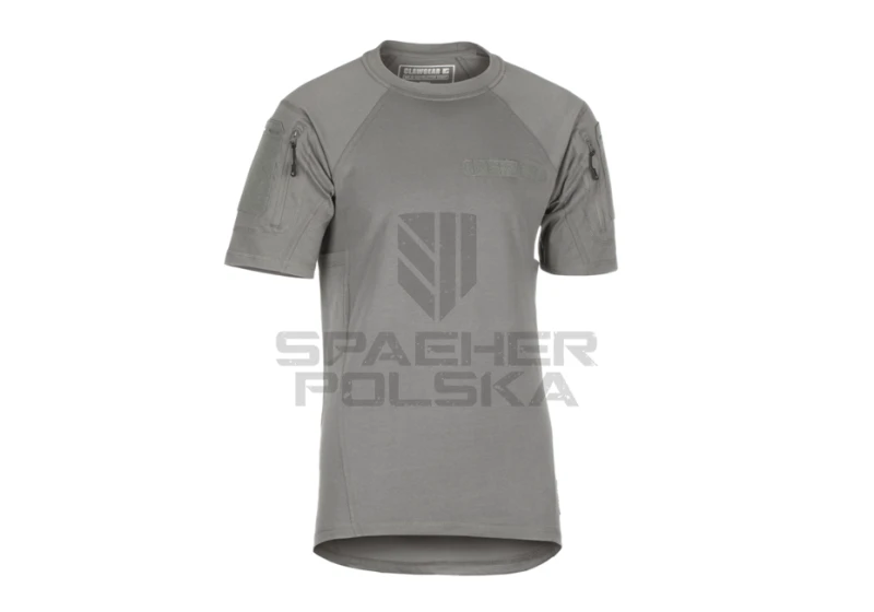 koszulka taktyczna z krótkim rękawem t-shirt mk. II instructor clawgear solid rock szara