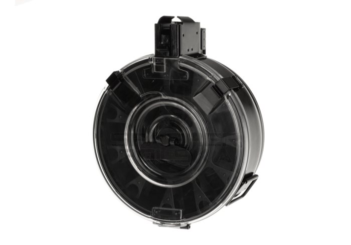 magazynek stalowy bębnowy drum 75rds 75 nabojowy do ak47 na amunicję 7.62x39 kci