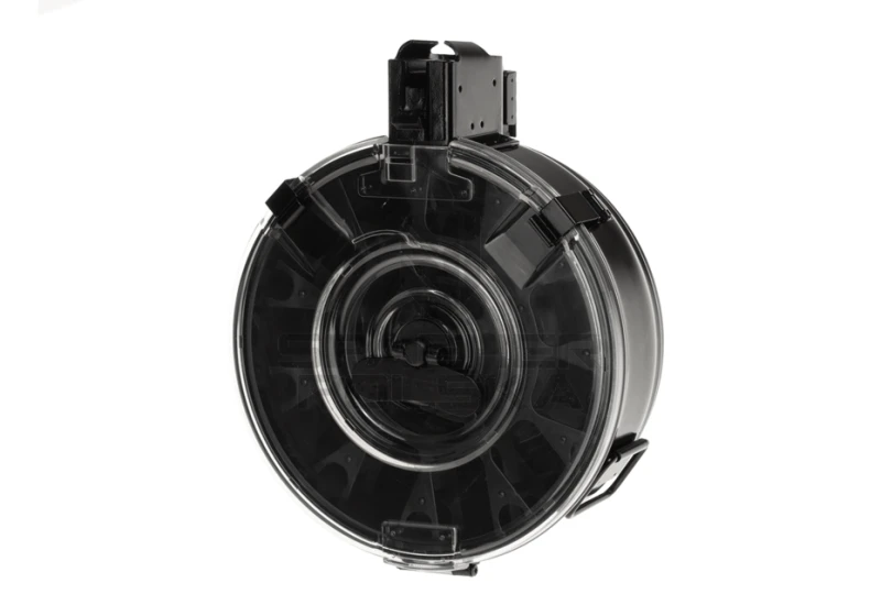 magazynek stalowy bębnowy drum 75rds 75 nabojowy do ak47 na amunicję 7.62x39 kci