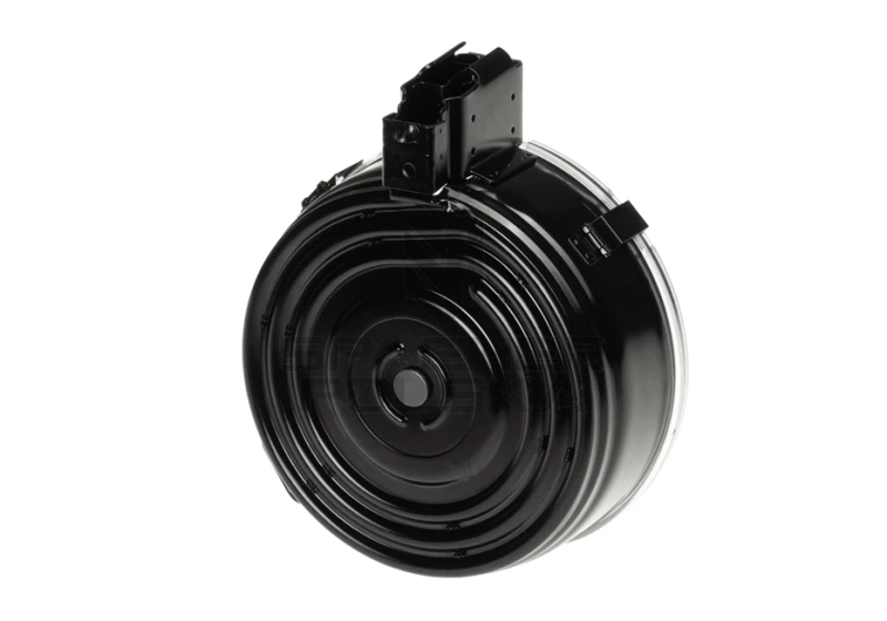 magazynek stalowy bębnowy drum 75rds 75 nabojowy do ak47 na amunicję 7.62x39 kci