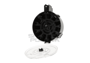 magazynek stalowy bębnowy drum 75rds 75 nabojowy do ak47 na amunicję 7.62x39 kci