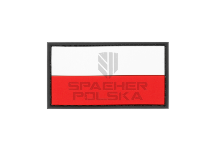 naszywka mała flaga polska, patch, naszywka 3d