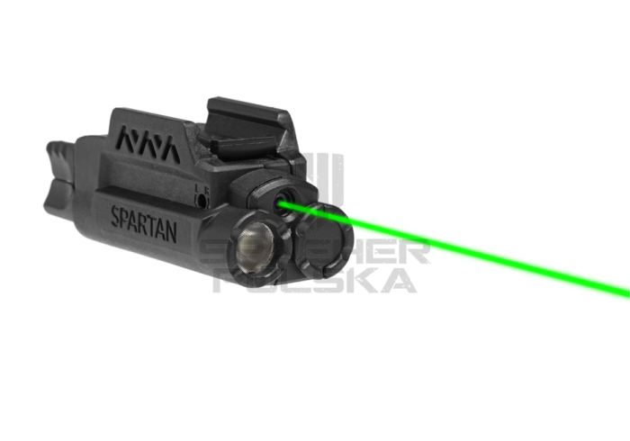 latarka z kolektorem laserowym wskaźnik laserowy zielony lasermax