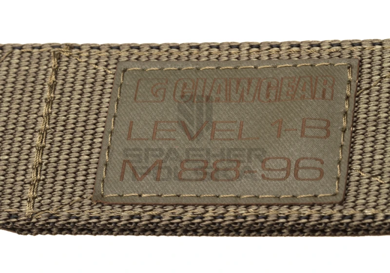 pasek taktyczny z klamrą kobra level 1-b clawgear ral7013