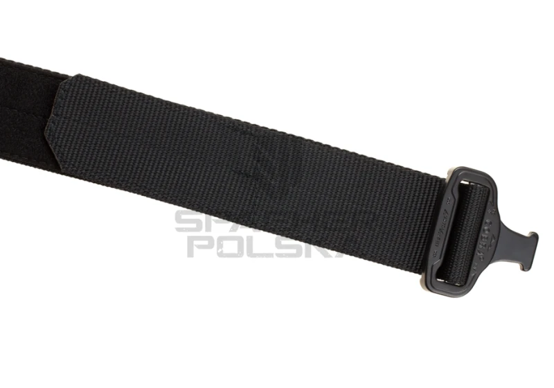 pasek taktyczny z klamrą kobra level 1-b clawgear black czarny