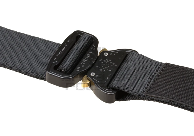 pasek taktyczny z klamrą kobra level 1-b clawgear black czarny