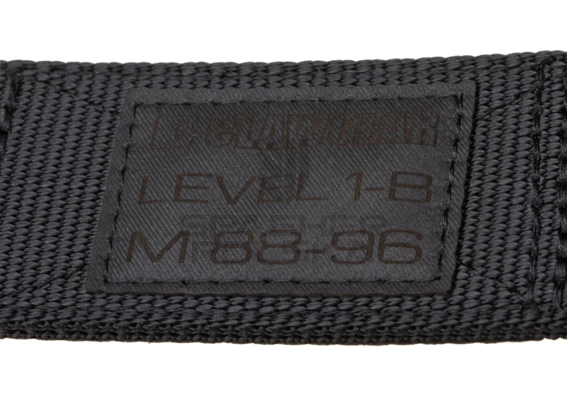 pasek taktyczny z klamrą kobra level 1-b clawgear black czarny