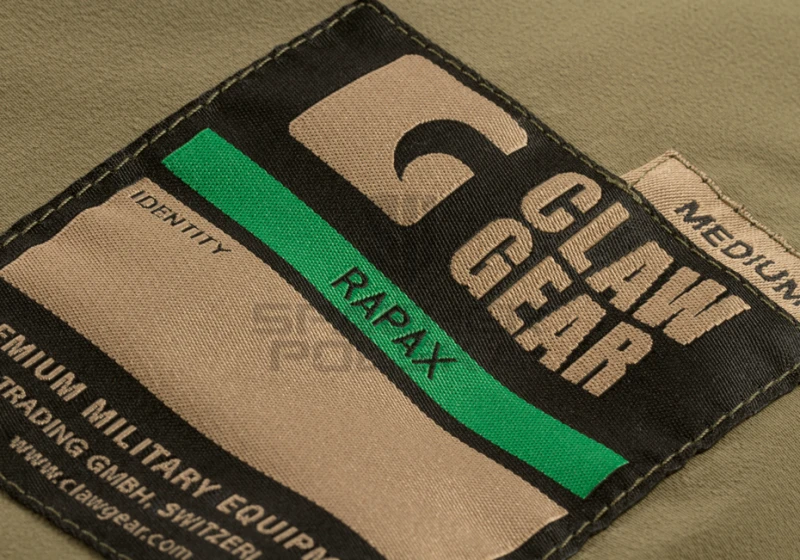 softshell rapax clawgear, softshell bez kaptura clawgear, kurtka taktyczna clawgear, softshell clawgear