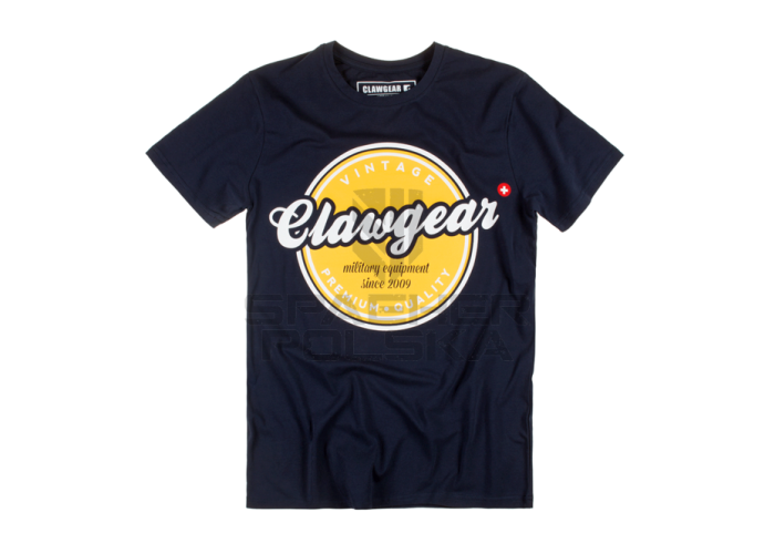 koszulka vintage clawgear, tshirt clawgear, koszulka z krótkim rękawem clawgear