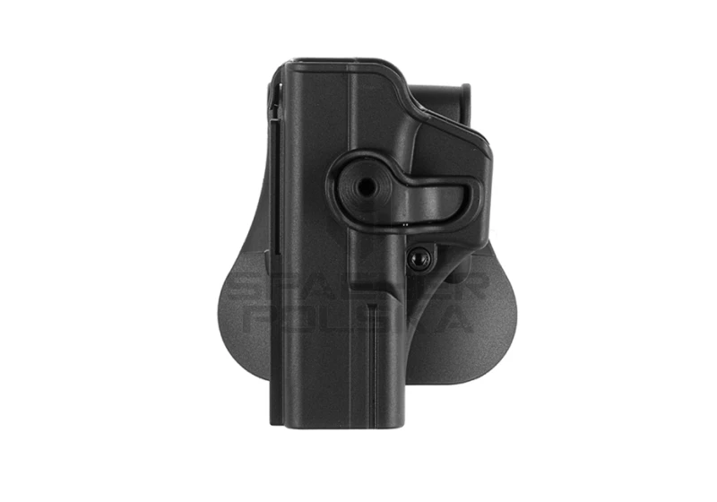 kabura glock 17 lewa, kabura dla osób leworęcznych, kabura glock imi defense, akcesoria do broni imi defense