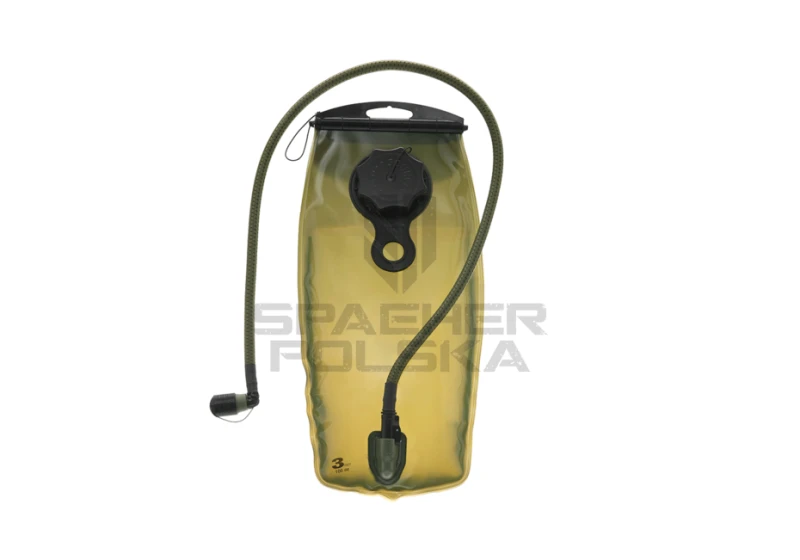 Wydajny 3-litrowy wkład hydracyjny firmy Source, worek hydracyjny, Taste-Free,Glass-Like, Grunge-Guard, Ustnik push/pull Storm Valve, Osłona ustnika Dirt Shield, Wkład: Glass-Like,