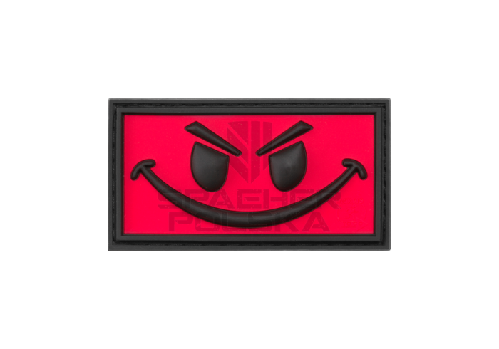 naszywka 3d z rzepem Evil Smile