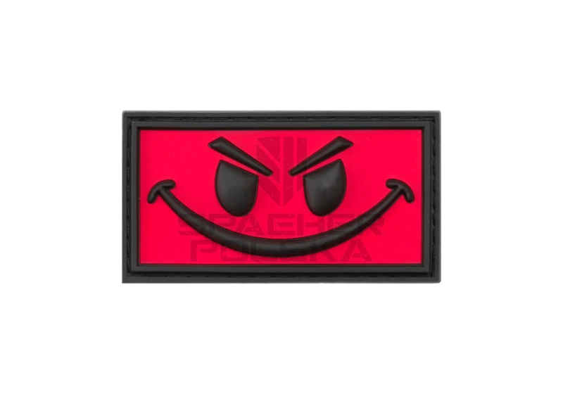 naszywka 3d z rzepem Evil Smile
